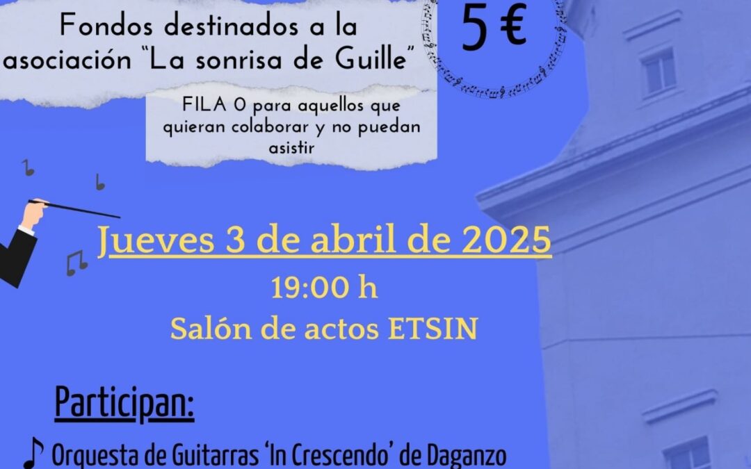 Concierto benéfico de alumnos «La sonrisa de Guille»