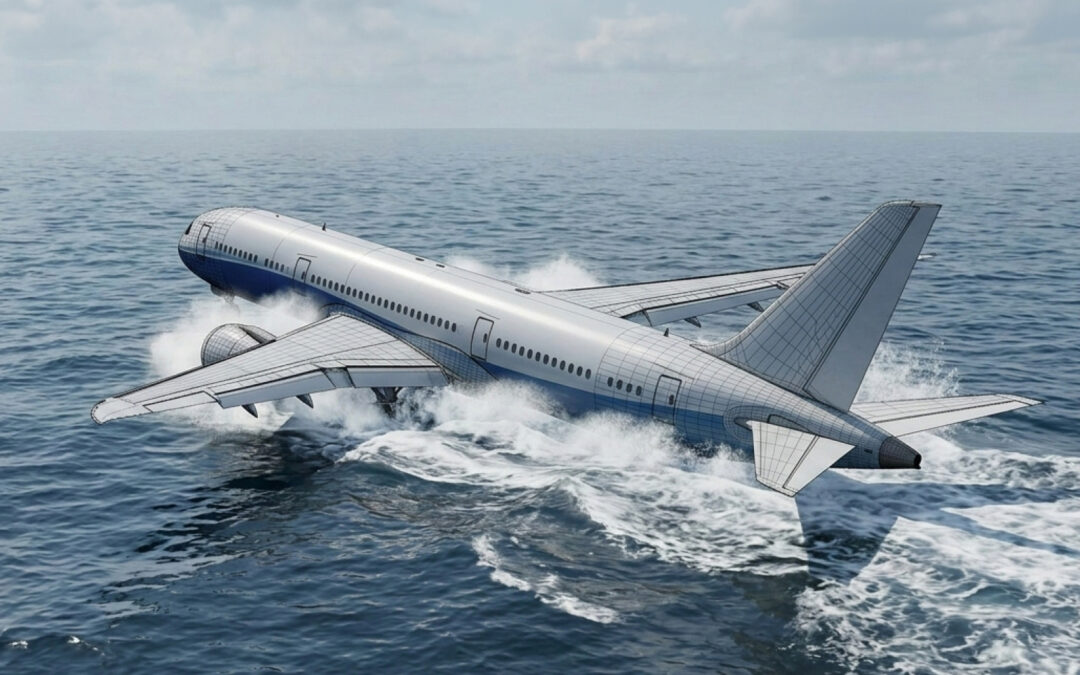 High-fidelity simulation methods for aircraft ditching